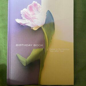 Birthday Book - Dates to remember year after year